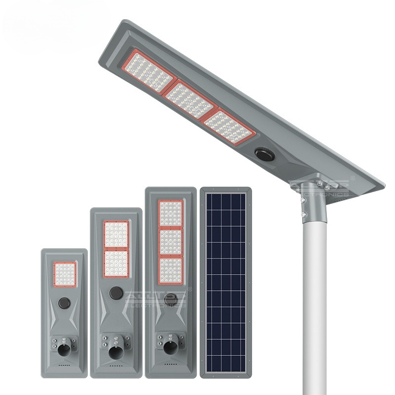 100W 200W 300W 160lm/w All In One Solar LED Street Light