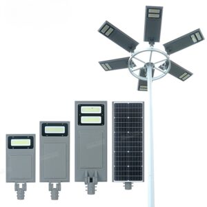 40W 60W 100W IP65 Outdoor Motion Sensor All-In-One LED Integrated Solar Street Light