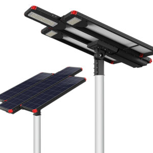 300W Outdoor IP66 160lm/W All-In-One LED Solar Street Light